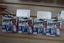 (4) FOUR PACKS OF ENERGIZER AAA ULTIMATE LITHIUM