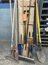 MAINTENANCE EQUIPMENT; SHOVELS, BROOM, LOPPERS,