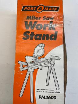miter saw work stand, new