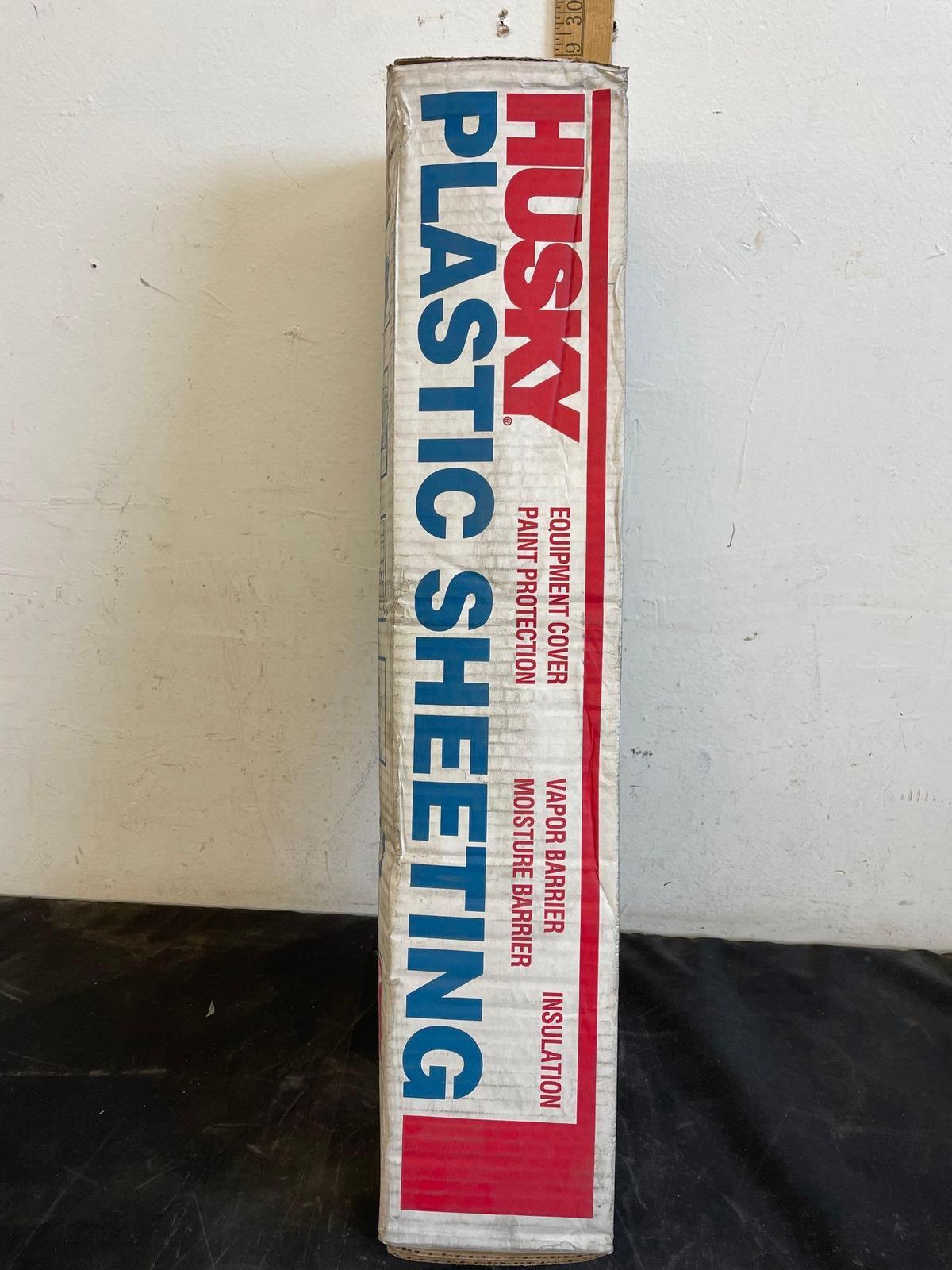 Husky Plastic Sheeting 8? 4?x100? 833 SQ ft