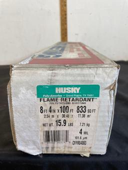 Husky Plastic Sheeting 8? 4?x100? 833 SQ ft