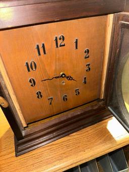 antique clock untested with Grandfather case