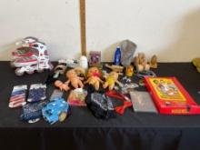 Skates, toys, movie, glade and more