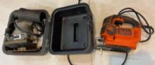 Black & Decker saw, Porter cable palm sander