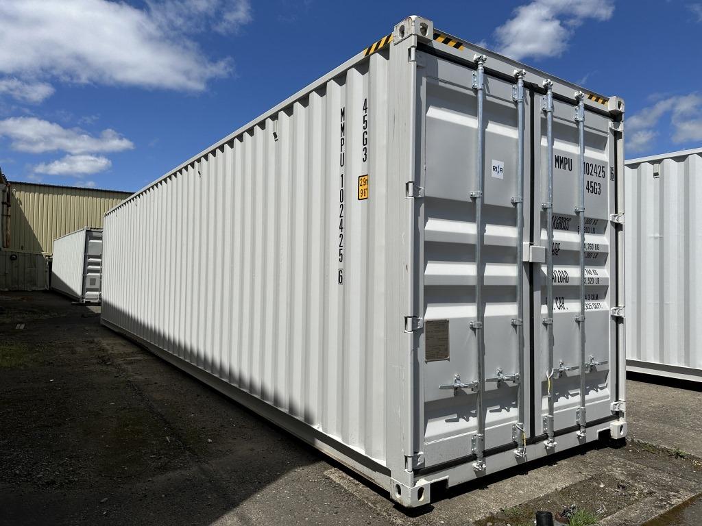 2024 40' High Cube Shipping Container