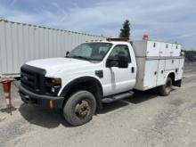 2008 Ford F350 XL SD 4X4 Service Truck