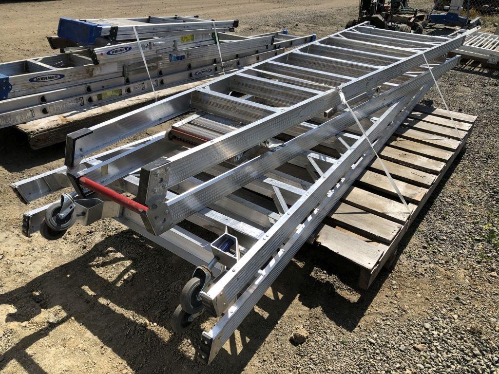 Werner 8ft Aluminum A-Frame Ladder,
