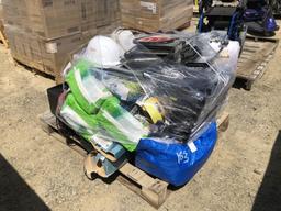 Pallet of Misc Household Items, Including Tools,