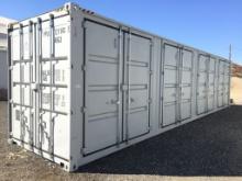 2024 40ft High Cube Multi-Door Container,