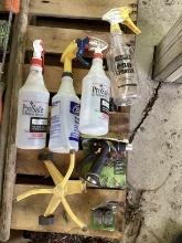 Spray Bottles and Garden Equipment