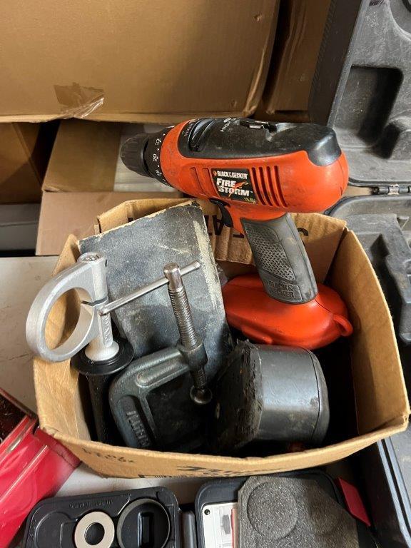 Black and Decker "Fire Storm" Saw in Hard Case