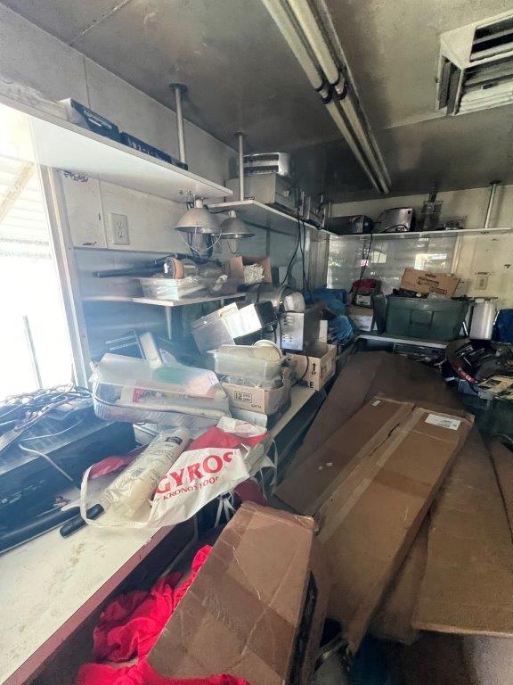 Contents of "Gyro Food Cart" up for bids