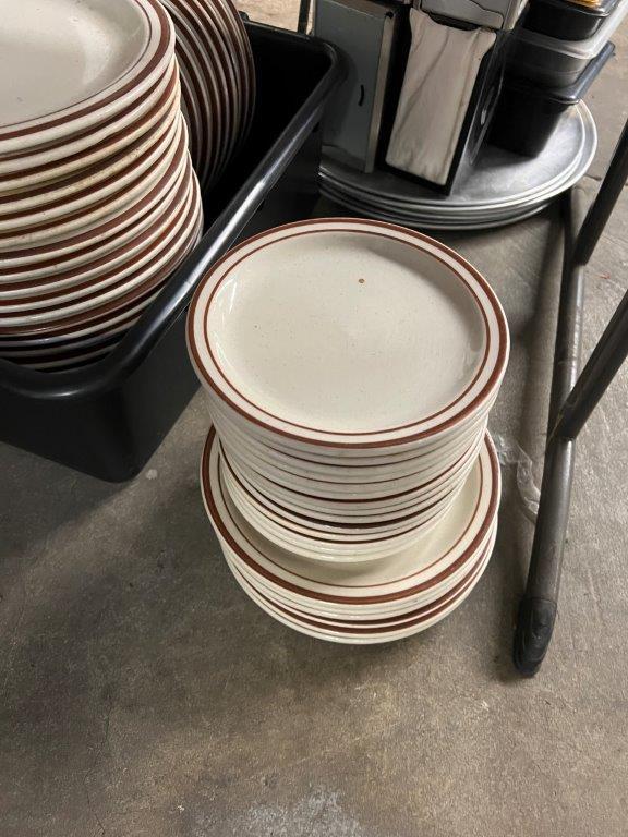 Restaurant Style Plates, Containers, Tubs