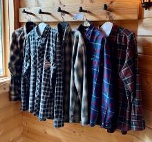 Collection Long Sleeve Plaid Shirts