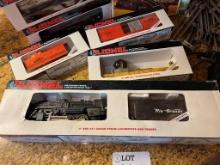 NIB Lionel 0 and 027 Gauge Locomotive and Cars