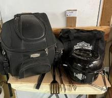 Harley Davidson Portable Grill Set and Tote