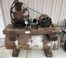 Vintage Champion Pneumatic Compressor