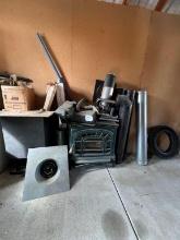 Heat N Glo Gas Fireplace, Chimney parts