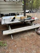 Weathered Picnic Table, only