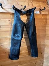 Harley Davidson Leather Motorcycle XS Chaps