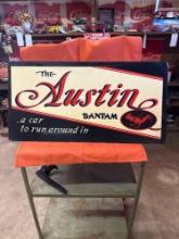 Heavy Metal Austin Bantam sign