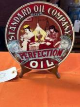 Standard oil company collectible plate