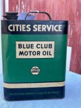 City services oil can