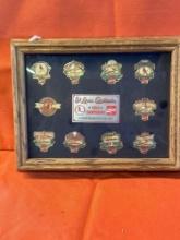 Collection of St. Louis Cardinals world championship pins