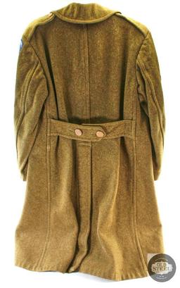 WWII US Army Trench Coat - SHAEF Patch