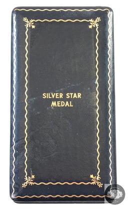 WWII US Silver Star Medal in Box