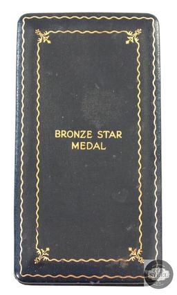 WWII US Bronze Star Medal and Box