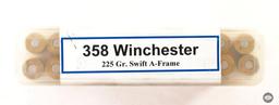 20 Rounds CPC 358 Winchester 225gr Swift A-Frame Ammunition