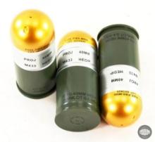 3 Display 40mm HEDP Grenade Rounds