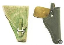 2 Spanish Army Holsters