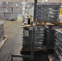 A Pallet Of 32 - T Sys Wall End Display End Top Rail, 48, Single Back