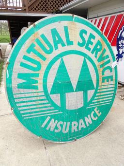 Mutual Service Insurance Sign