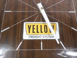 Yellow Freight System Wall Clock