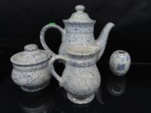 Lot of (4) Western Stoneware Items