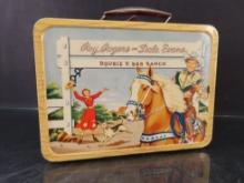 Roy Rogers and Dale Evans Lunch Box - Red