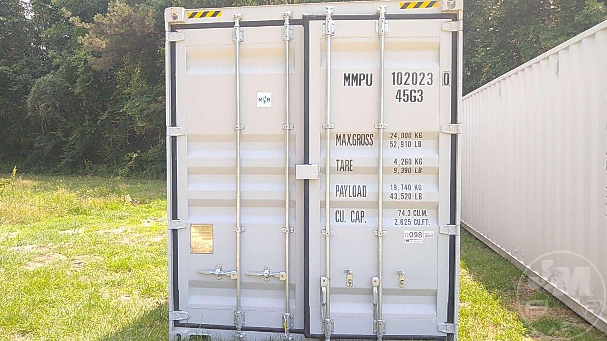 2023 40' CONTAINER SN: MMPU102023