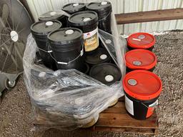 PALLET OF MISCELLANEOUS EQUIPMENT OIL