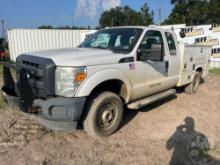 2015 FORD F-250 EXTENDED CAB 4X4 PICKUP VIN: 1FD7X2B64FEB07700