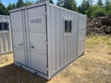 UNUSED 2024 EINGP 12 FT SITE STORAGE STEEL CONTAINER SN: SV6180033