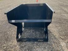 UNUSED STANDARD DUTY 2 CY CAPACITY DUMPING HOPPER