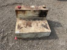 L SHAPE FUEL TANK, APPROXIMATELY 60 GALLON