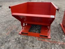 UNUSED STANDARD DUTY 2 CY CAPACITY DUMPING HOPPER