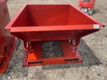 UNUSED STANDARD DUTY 1.5 CY CAPACITY DUMPING HOPPER