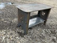 30" X 57" WELDING TABLE