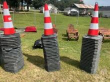 QTY OF (25) SAFETY CONES