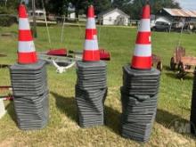 QTY OF (25) SAFETY CONES